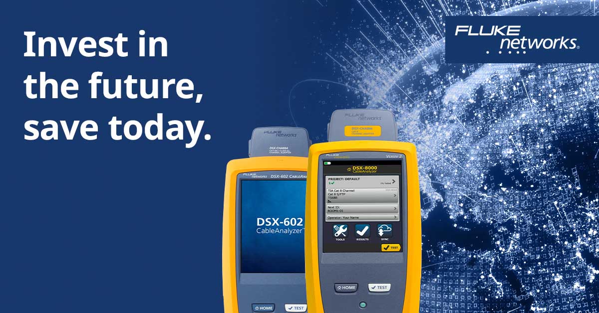 Fluke Networks: Discover the Gold difference.
