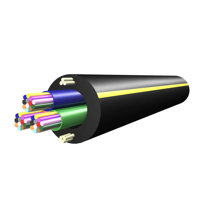 STL SM (G657A1 + A2) 12-48F PIA Approved ULW Overhead PE Jacket OFC - 2Km Drum