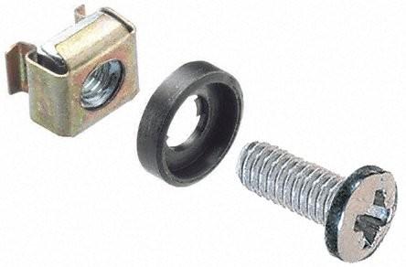 Eaton Cabinet Cage Nuts Screws and Washers (M6) Pack of 50 - Chrome