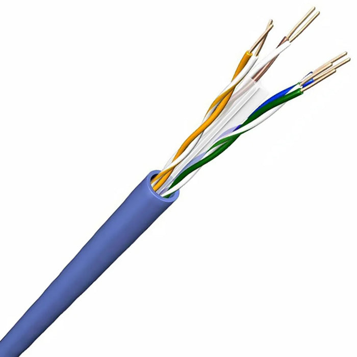 DRAKA Copper Cable Cat6 | U/UTP | B2ca | Violet | 305m Reelex