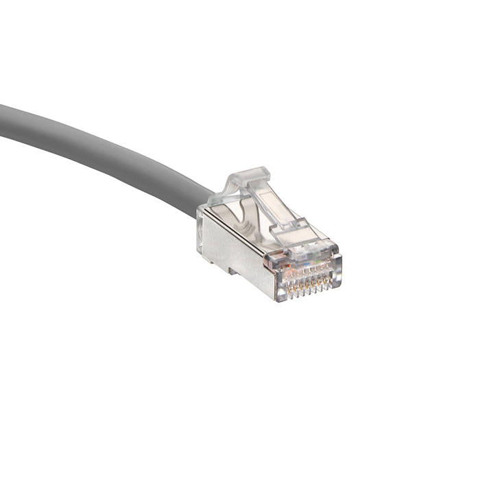 LEVITON Cat 6A High-Flex U/FTP Patch Cord Selector - Gray