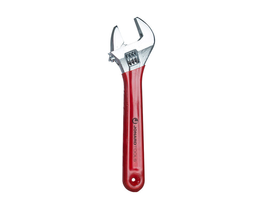 Jonard Adjustable Wrench 8" With Extra Wide Jaws