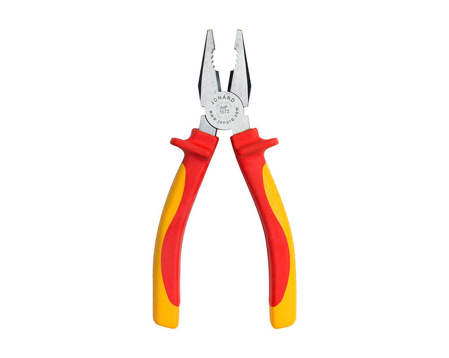 Jonard Insulated Linesman's Combo Pliers, 7 1/2"