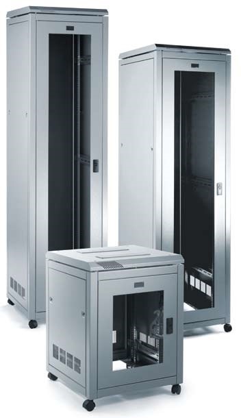 PRISM PI 27U Floor Standing Data Cabinets - ASSEMBLED