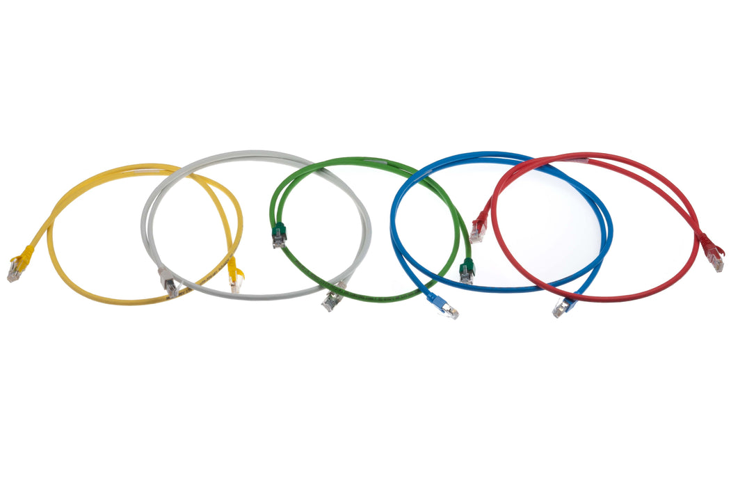Leviton Cat6 Plus 24 AWG UTP RJ45 Blade Patch Cord Selector - Blue