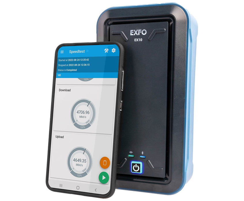EXFO EX10 Multigigabit Residential and Business Services Tester