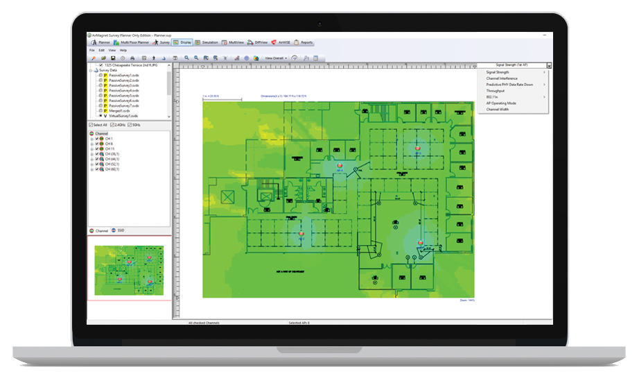 netAlly AirMagnet Planner - AM/A4012