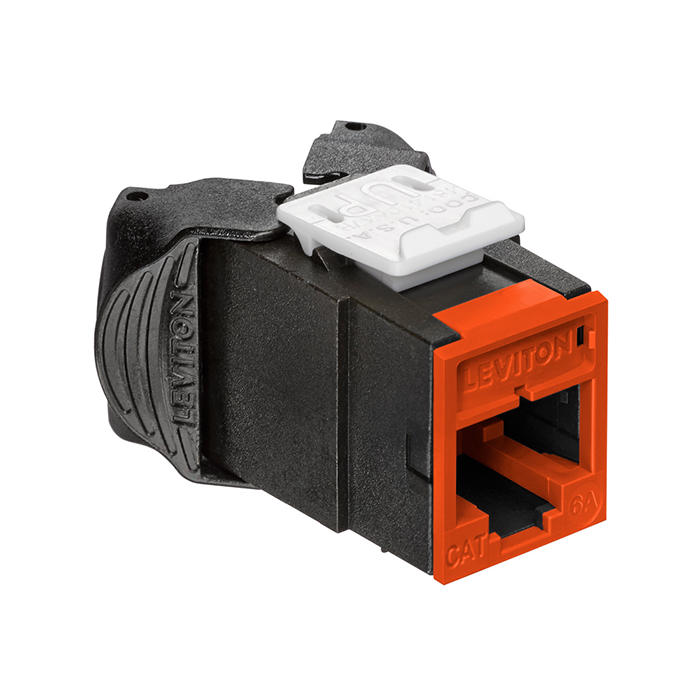 LEVITON Atlas X1 Cat6A Quickport Jack | UTP | Selector
