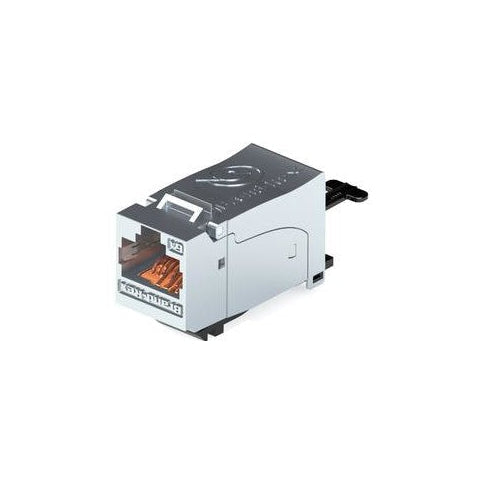 LEVITON Cat6A Tool-Free Snap-in-Jack | Shielded
