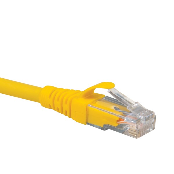 Leviton Cat6 Plus 24 AWG UTP  RJ45 Blade Patch Cord Selector  - Orange