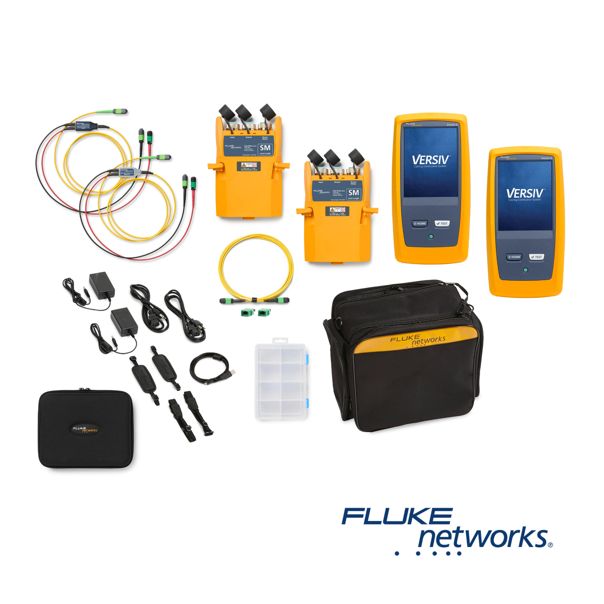 CertiFiber Max Single-mode OLTS Test Set with two Versiv Mains — Comms ...