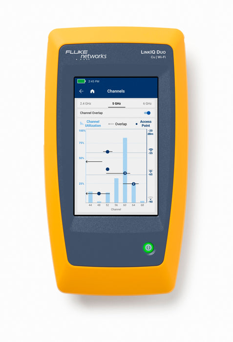 Fluke LinkIQ™ Duo Kit - Cable+Wi-Fi+Network Tester