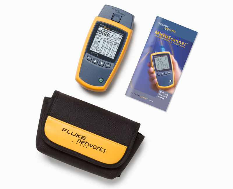Digital Microscanner Fluke MicroScanner 2 Cable Verifier MS2-100 | RJ45 cable tester — Comms ...