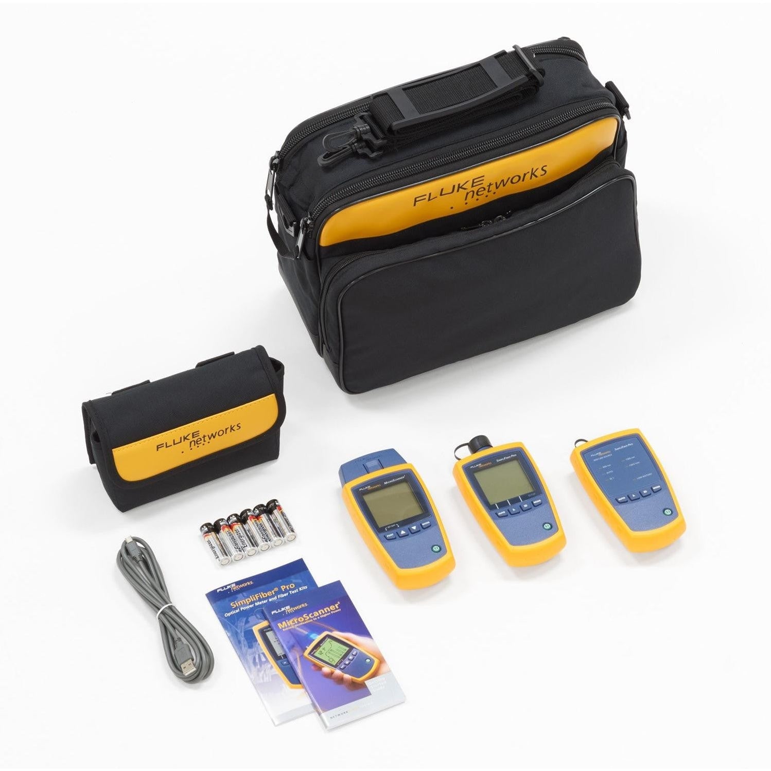 MS2-FTK | Fluke MicroScanner 2 Cable Verifier and Simplifiber Pro Test ...