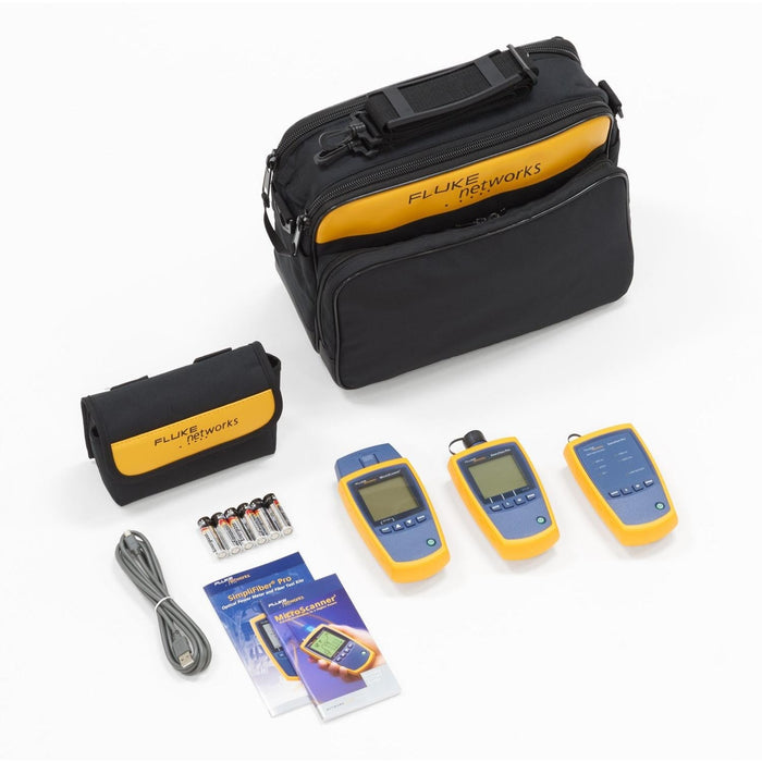 Microsoft Microscanner MS2-FTK | Fluke MicroScanner 2 Cable Verifier and Simplifiber Pro Test ...