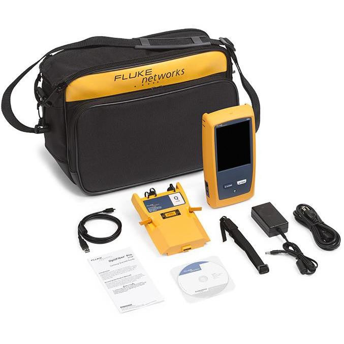 '- OFP-100-Q & OFP-100-QFluke Networks Gold Support: OptiFibre Pro QuadI