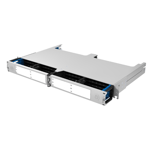 HUBER+SUHNER IANOS 1U Chassis for 12 Single Modules or 6 Double Module ...