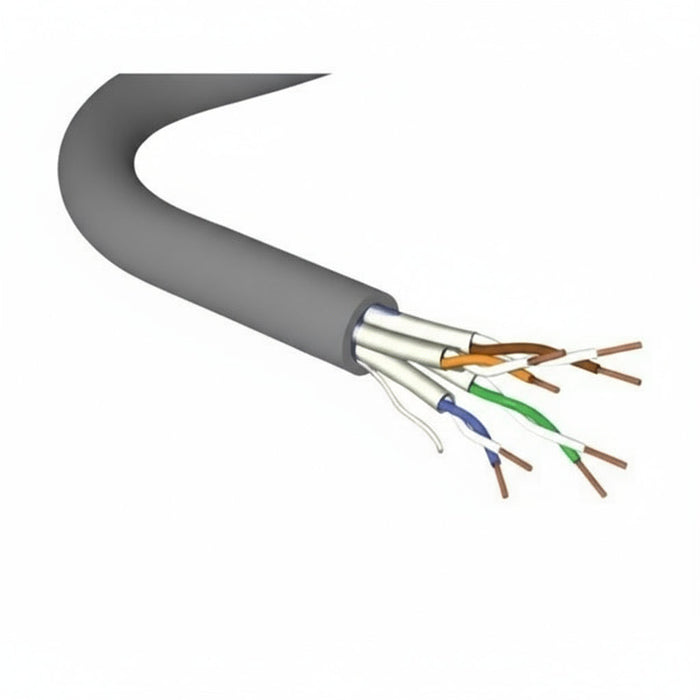 LEVITON Cat6A 23AWG U/FTP Cable | Grey | 305M | Cca