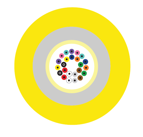 LEVITON ADVENTUMâ„¢ RailSafe Central Dry Tube 2-24 Fibre Cable | Selector