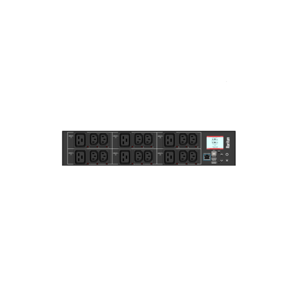 Raritan Rack PDU | PX3-5297 I 2U Horizontal | 400v 3 Phase Wye | 32a | 22.2kva | Metered | Smart | 18 Outlet