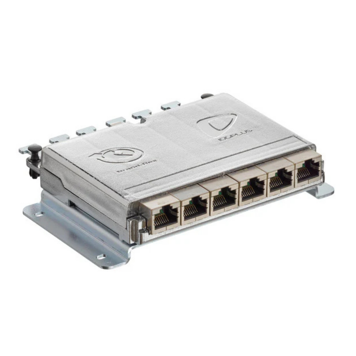 LEVITON Cat6A 10gplus Consolidation Point Module 6-Way | Shielded | Wi ...