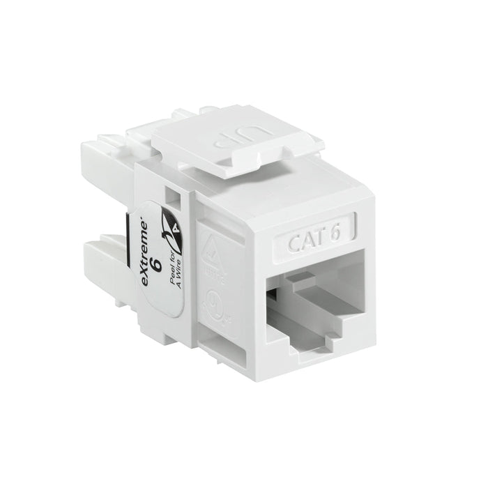 LEVITON Extreme Cat6 Quickport Jacks | Unshielded