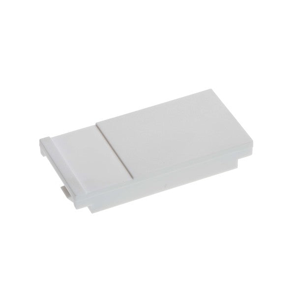 LEVITON 25 x 50mm Single Width Blank Indented | White